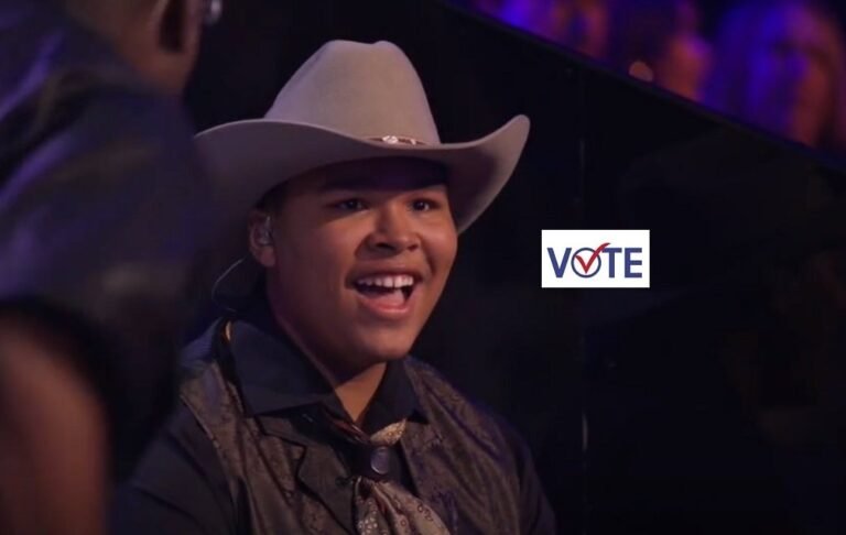 Vote Triston Harper American Idol 2024 Top 20 Text Number