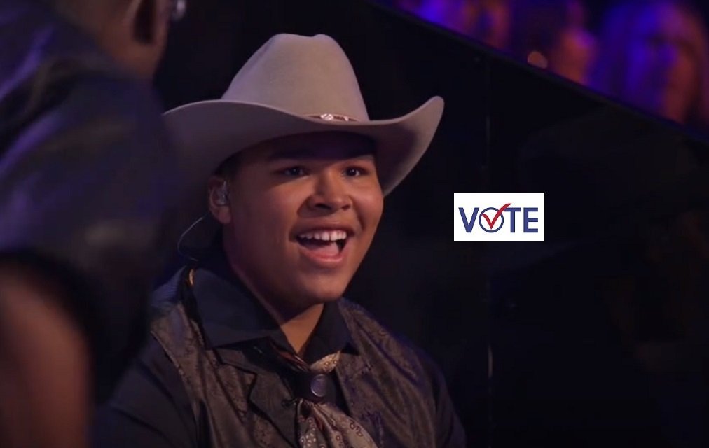 Vote Triston Harper American Idol 2024 Top 20 Text Number