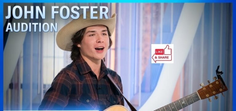 John Foster American Idol 2025 Audition Performance 9 March 2025