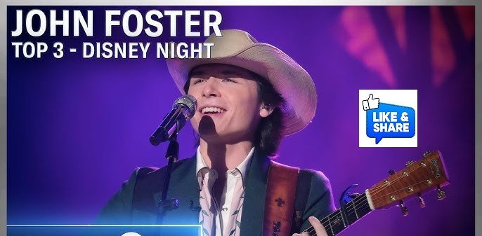 John Foster American Idol 2025 Disney Night Performance Video Highlights