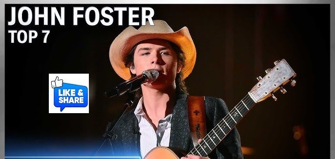 John Foster American Idol 2025 Top 7 Performance Video Highlights (I Cross My Heart)