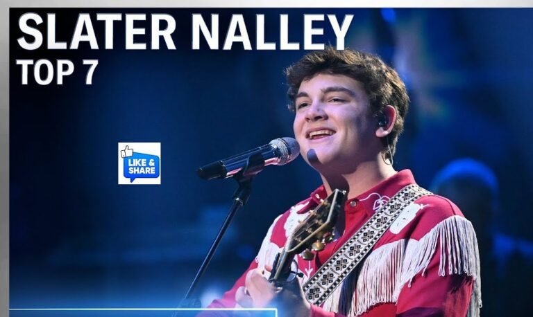 Slater Nalley American Idol 2025 Top 7 Performance