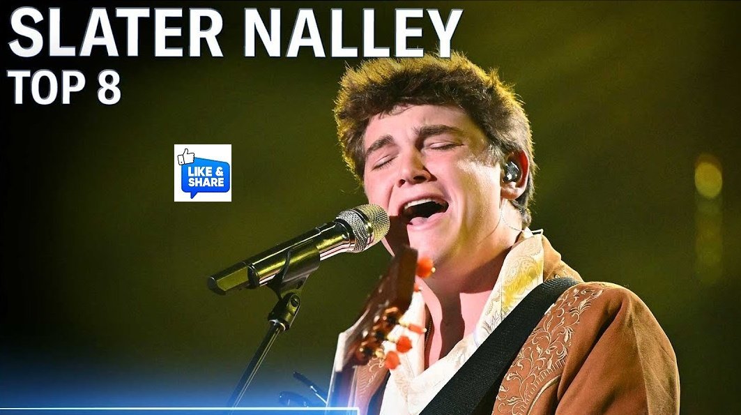 Slater Nalley American Idol 2025 Top 8 Performance Video Highlights